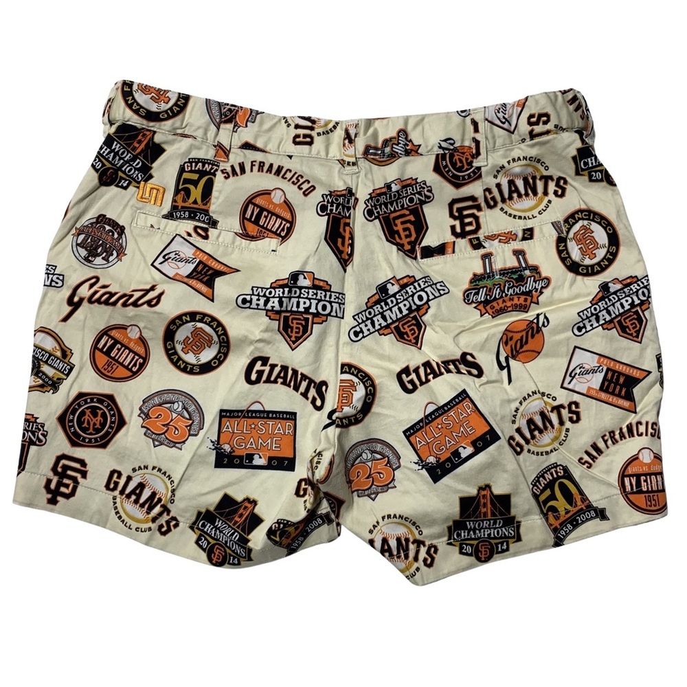 San Francisco Giants World Series Loudmouth MLB Baseball Golfing Shorts 38